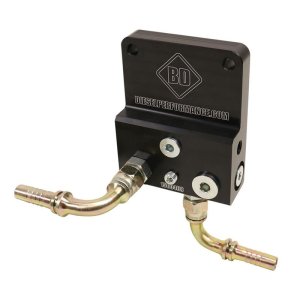 Dodge 3500 Fuel Distribution Block - BD Diesel - Billet Aluminum Block with Pressure Sensor Port/Fittings/Clamps - `03-`09 Dodge 3500 Fuel Distribution Block - BD Diesel - Billet Aluminum Block with Pressure Sensor Port/Fittings/Clamps - `03-`09